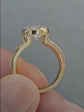 3.5tcw Round Bezel Set Certified Lab Diamond Ring
