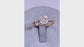 1.75tcw Cushion Cut Certified Twisted Band Solitaire